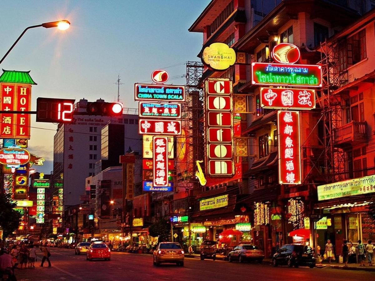 Go Inn Khaosan Road โกอินน์ ตรอกข้าวสาร Bangkok Kültér fotó
